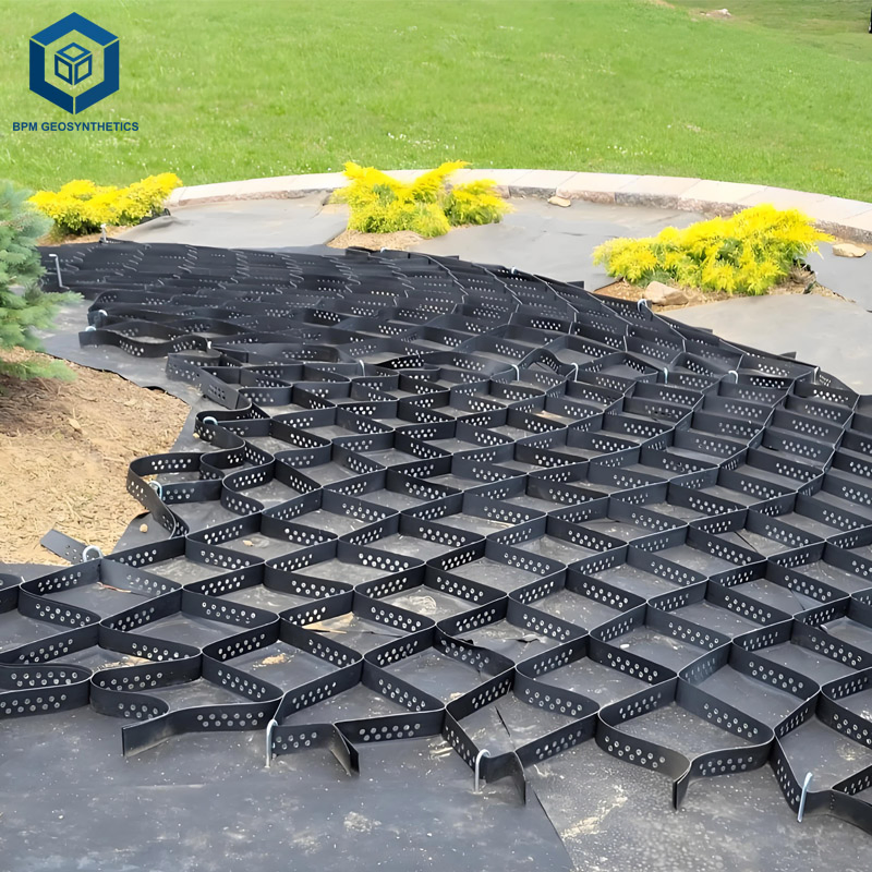 HDPE Geocell Plastic Gravel Soil Stabilizer Geocell for Slope Stabilization Protection