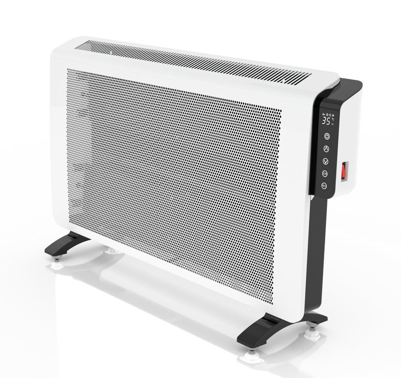 2000W Fashion Household Convector Smart Electric Heater with LED Display for Home Office Desktop