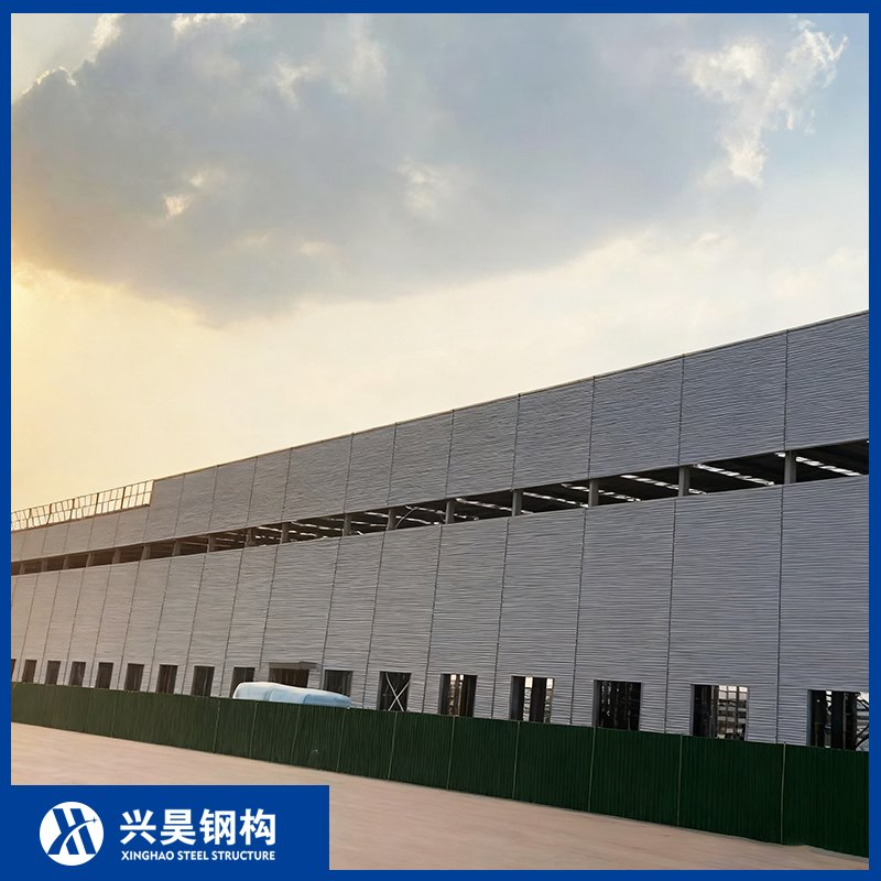 Factory OEM Custom Metal Prefabricated Workshop/Warehouse/Prefab Building House Light Steel Structure From China Supplier