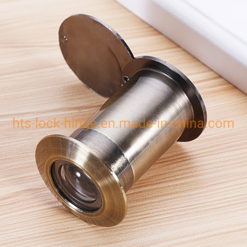 Door Lens 200 Degree Wide Angle with Rotating Privacy Cover by Zinc Alloy Door Viewer