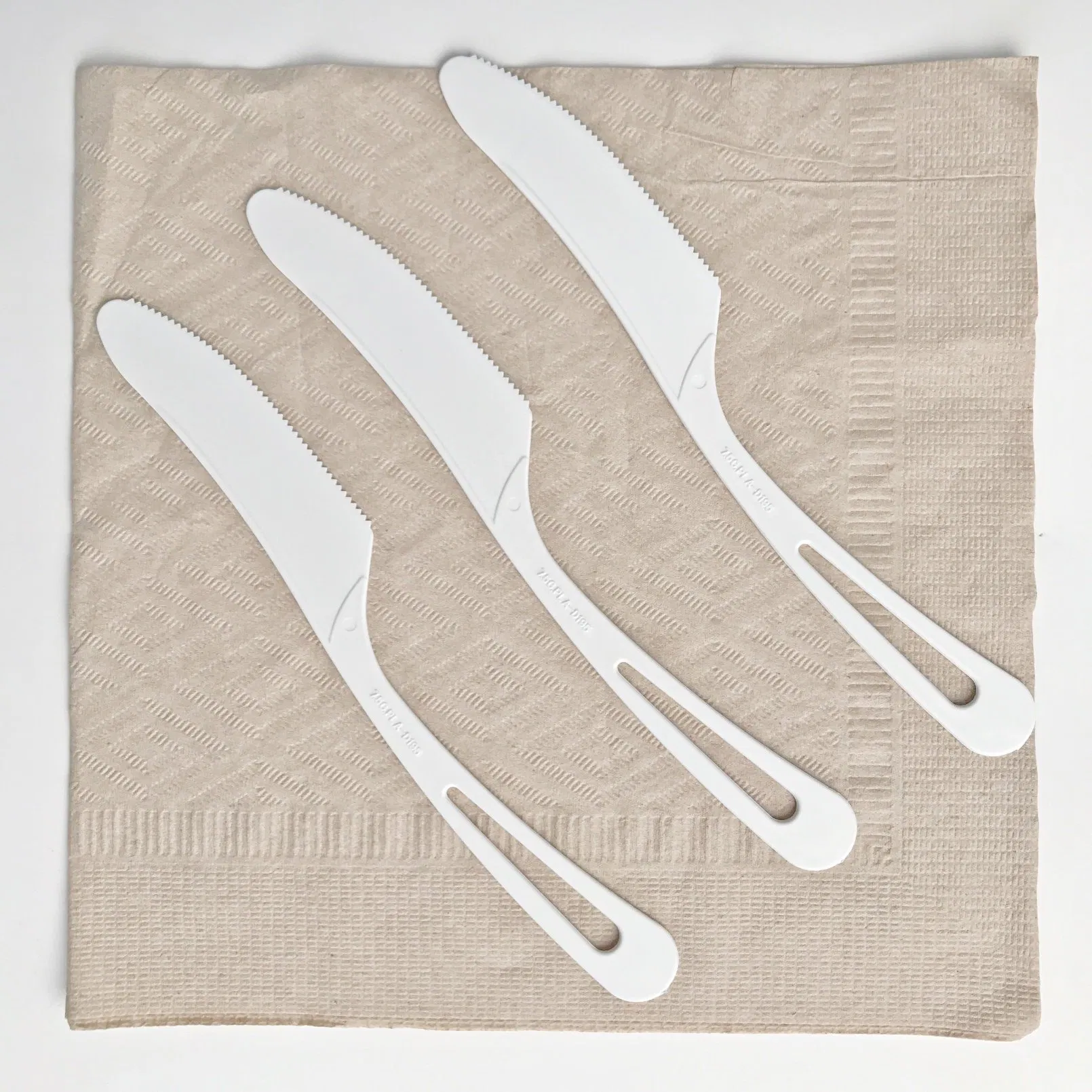Eco Friendly Customizable PLA Fork Spoon Set Disposable Utensils
