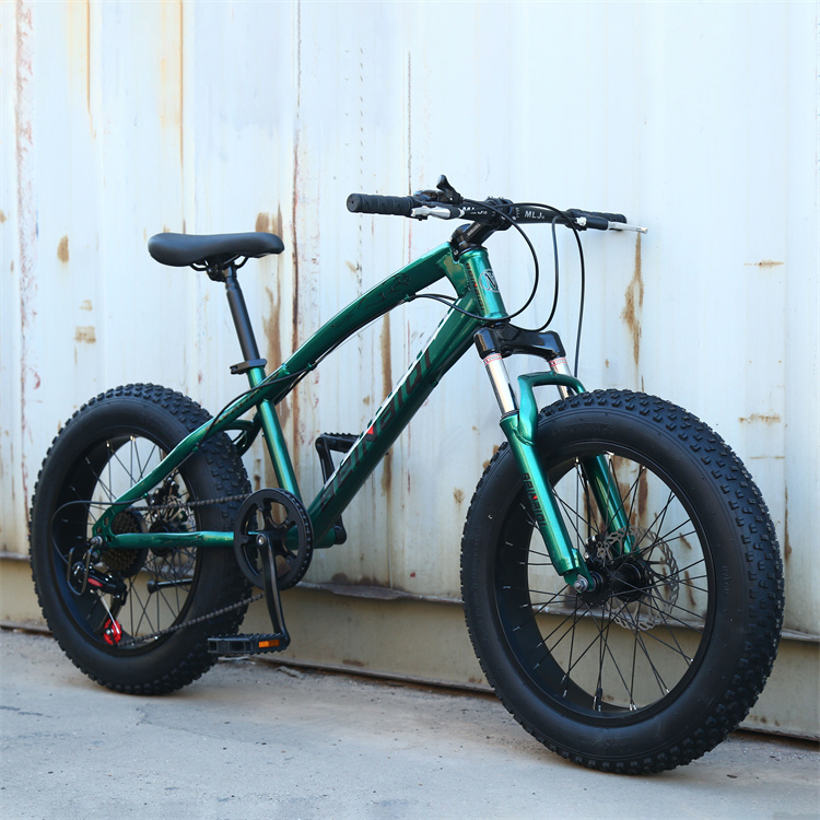 Фатбайк алюминиевая рама горный широкие колеса