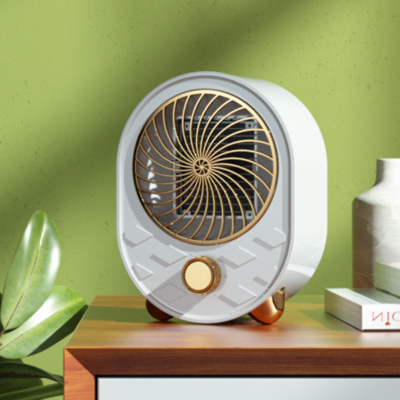 Fan Heater Ceramic Fan Heat up Within 1s Fast Heating Portable Heater