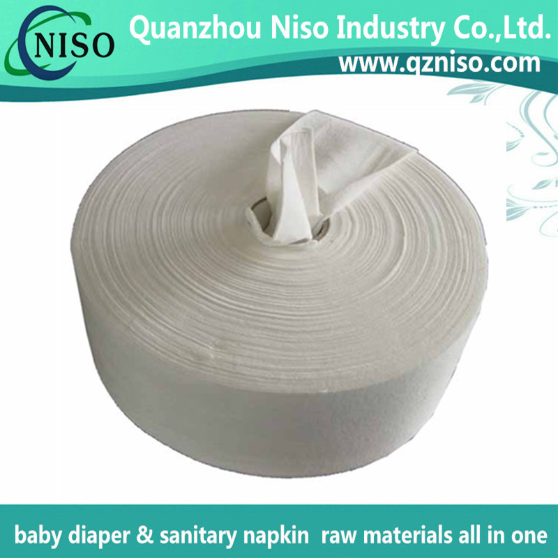 100% Pulp Soft Air Laid Paper for Sanitary Napkin (HT-012)