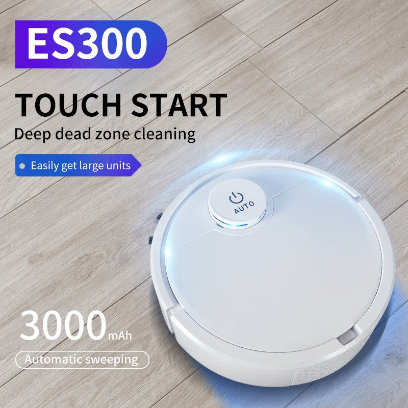 Rechargeable Smart Robot Vacuum Cleaner Auto Floor Cleaning Sweeping