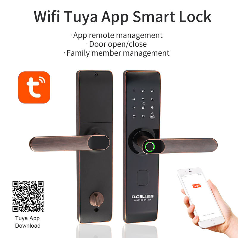 Biometric Fingerprint Smart Door Lock with Smartphone Control