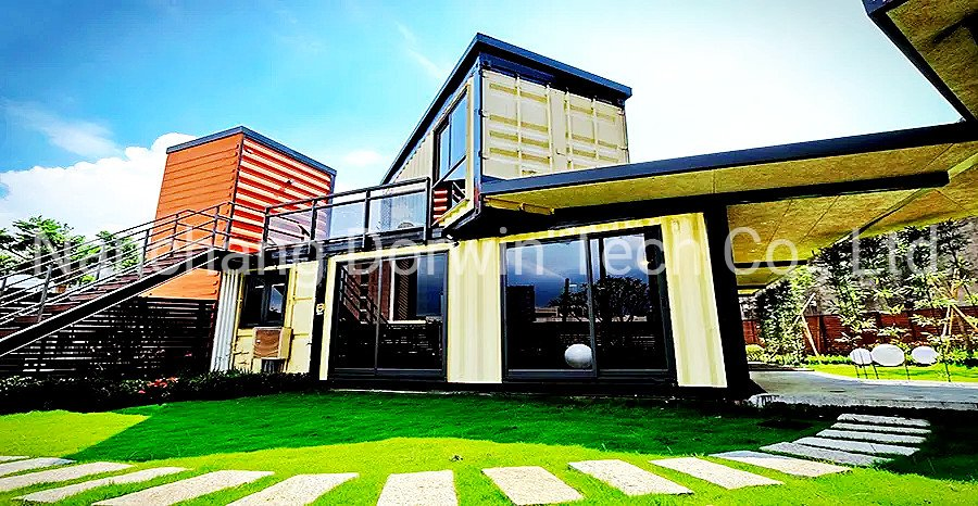 Prefab Building Office Coffee Shop Homestay Exhibition Hall Container Hotel