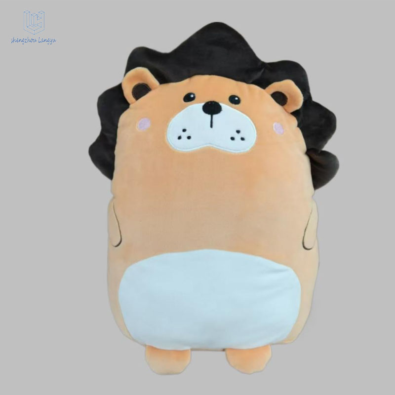 2026 Customizable Cute Animal Plush Pillow Soft Stuffed Animal Toy for Kids & Adults Huggable Cushion for Bedroom Sofa Gift