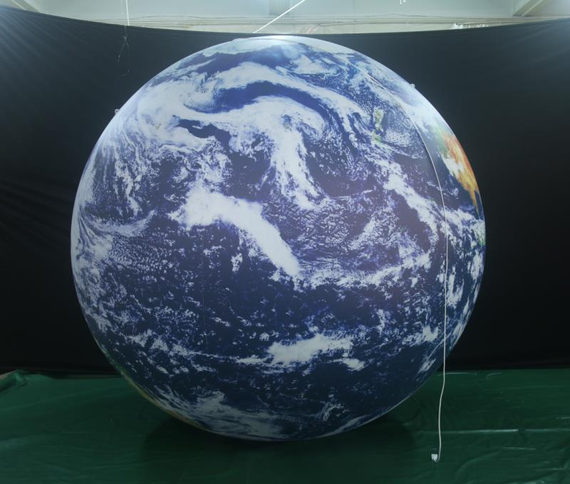 Giant Inflatable Space Theme Party Decoration Inflatable Planet Ball Hanging LED Model PVC Ball