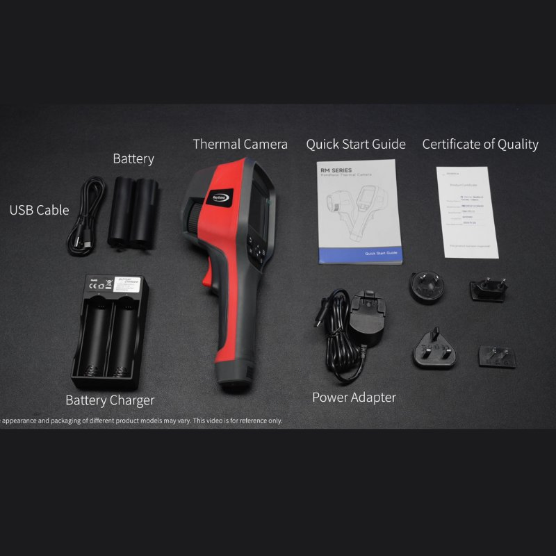 Advanced Manual Focusing Thermal Imaging Camera Device with High and Low Temperature Alarm and Scheduled Image Capture Features