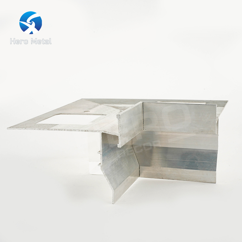 Balcony Edge Profile Hero Metal in Stock China Top Extruded Aluminum Profile Size to Laminate Strip Mosaic Flexible Edge Furniture Tile Waterproof Trim