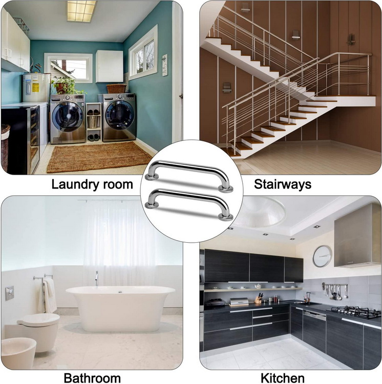 Поручень для ванной 16 дюймов, противоскользящий