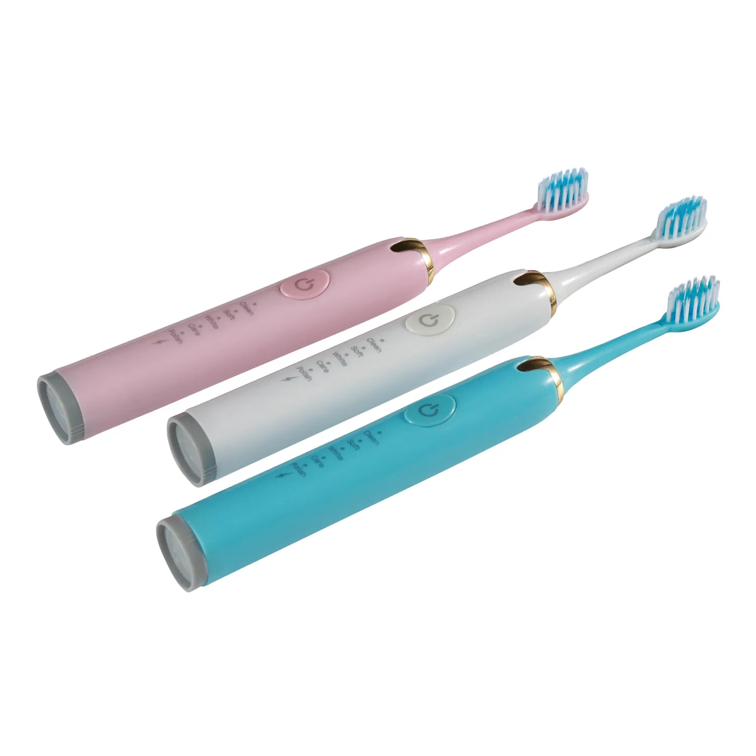 New Premium XP7 Waterproof Smart Ultra Whitening Wireless Charging Pressure Sensor Electric Toothbrush with 2 Replacement Head