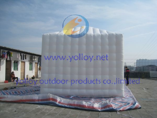 Cube Shape Inflatable Trade Show Tent