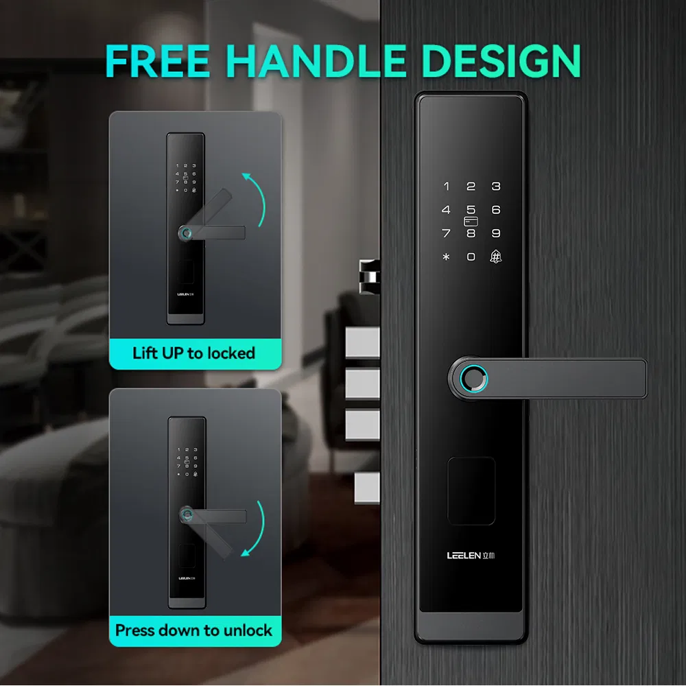Eelen High Security Smart Door Lock Fingerprint Lock Keyless Inteligente Electric Lock
