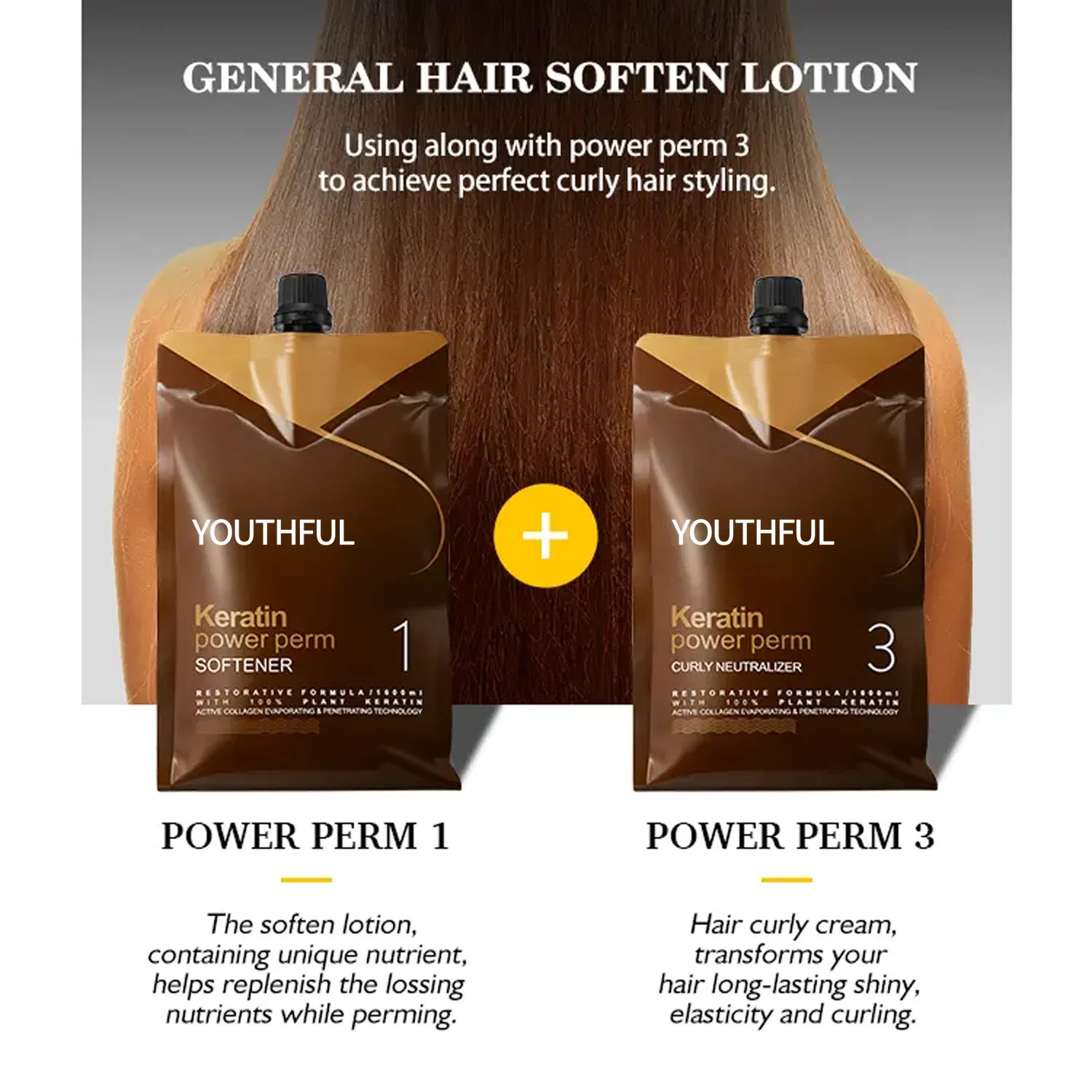 Exquisite Workmanship Cost Effective Best Perm Curly Hair Cream Curling Soften Lotion