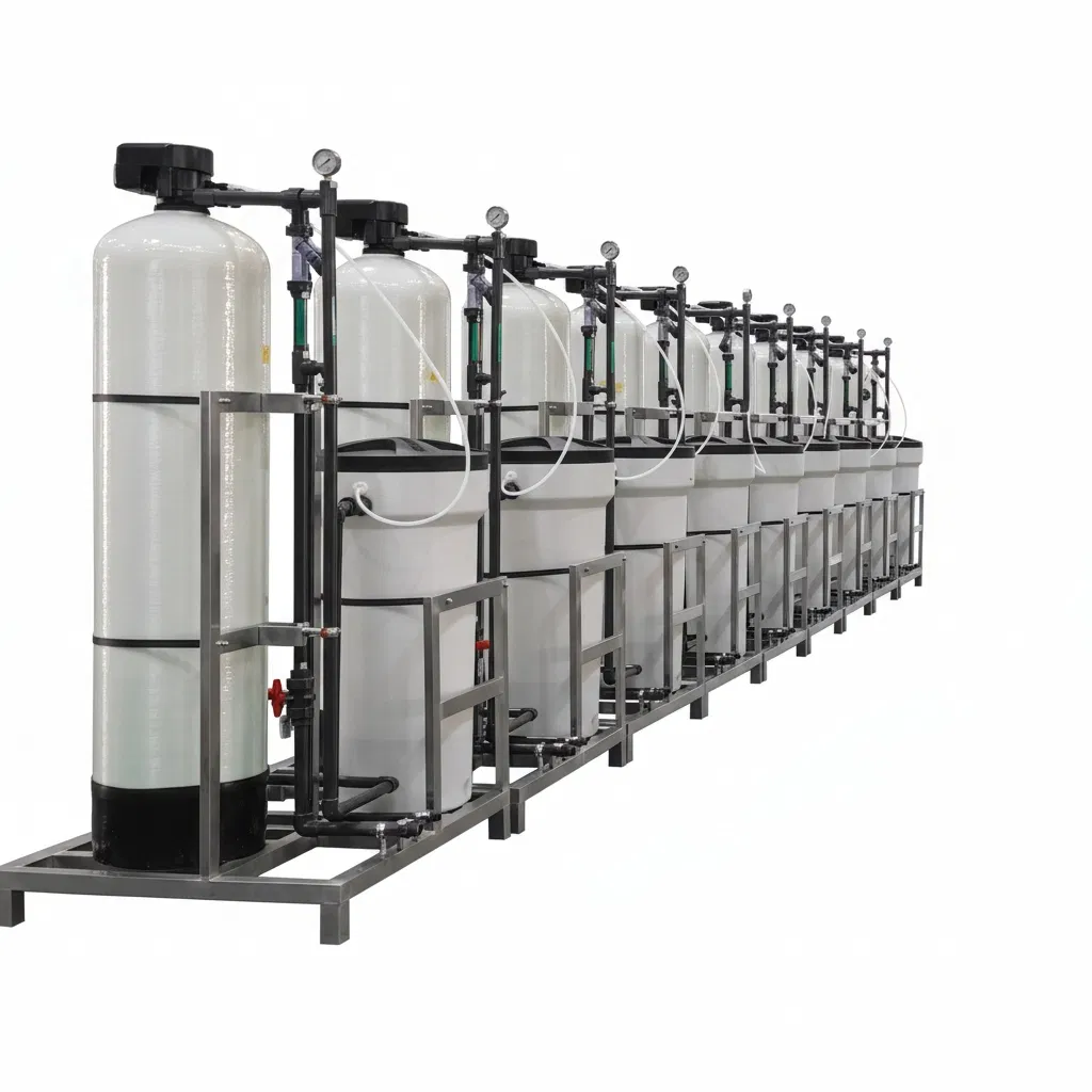 Auto-Flush & Regen Smart Hard Water Softener Filter 2000lph