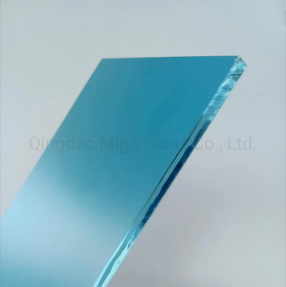 China Factory 6mm Silver Mirror with Green Paint