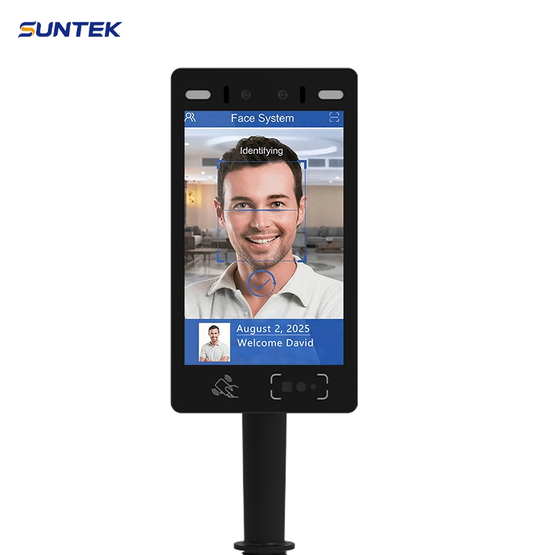 Suntek Waterproof Biometric Ai Face Recognition Free Sdk Web Cloud Time Recording Attendance Customizable Logo Reset WiFi Access Control Device