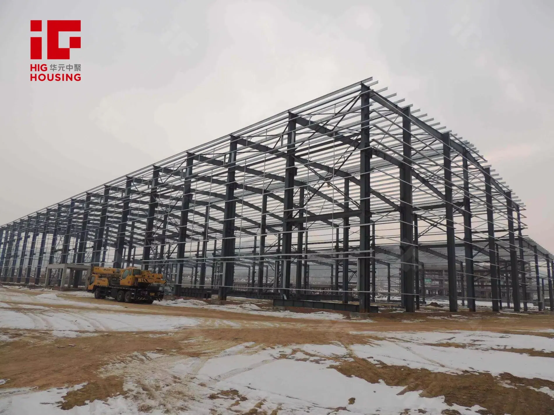 Modern Metal Engineered Steel Structure Building for Industrial Use