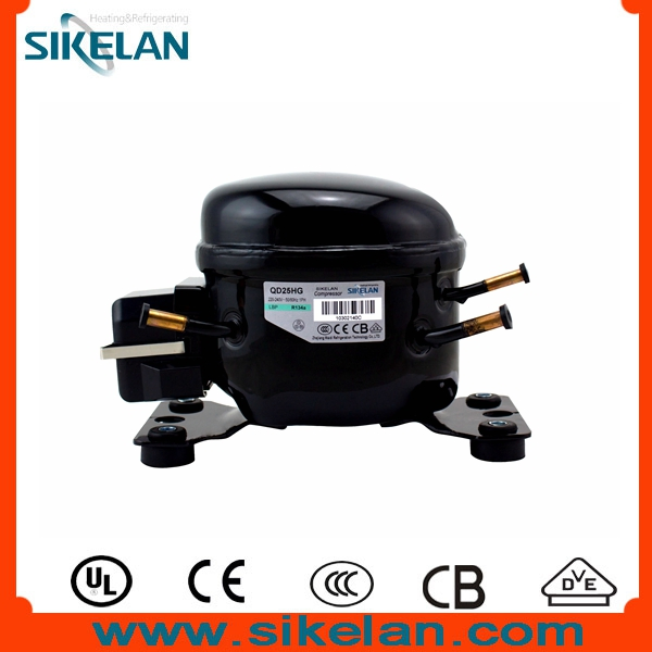 L Series of Qd25hg, Water Dispenser Compressor, 220-240V~50/60Hz, R134A Gas