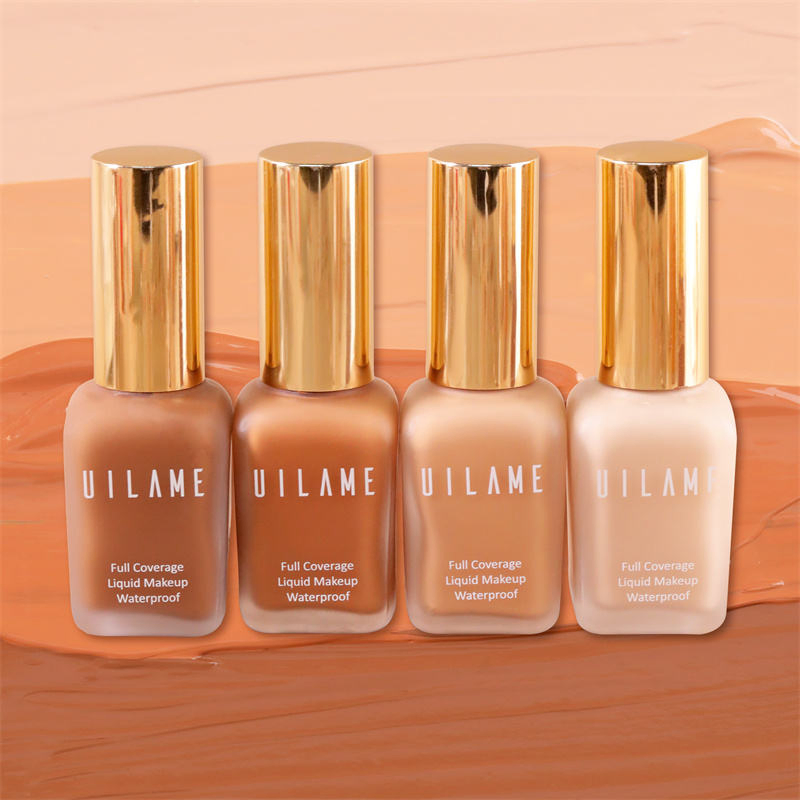 Professional Private Label Vegan Cosmetics Makeup Full Coverage Matte Waterproof Liquid Foundation