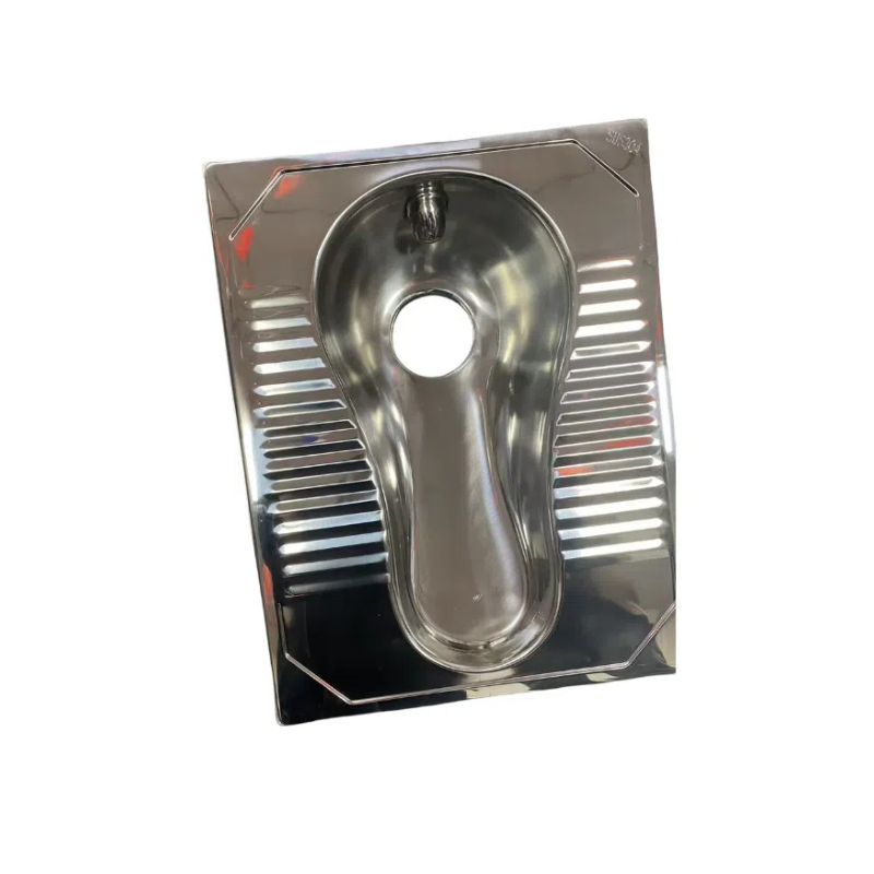 Premium Custom Stainless Steel 304 Squatting Toilet Pan for Prisons