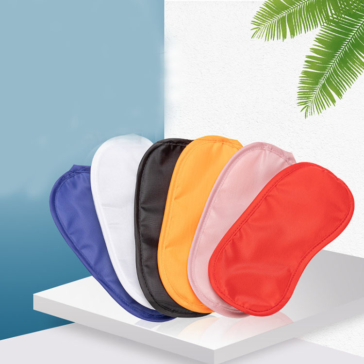 Blackout Sleep Disposable Dreathable Polyester Eye Mask Travel Nap Sleep Aviation Eye Mask