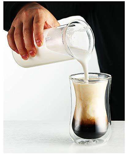 Ручной электрический вспениватель молока 450 мл с чашкой