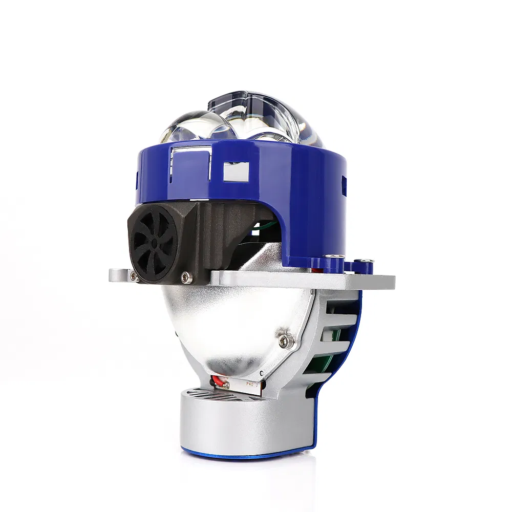 Би-ЛЕД проектор 3 дюйма H4 с лазером, 6000K