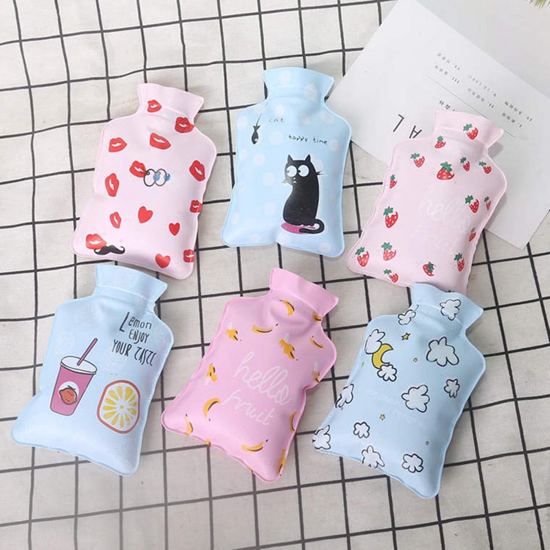 Lovely Cartoon Hand Warm Water Bottle Mini Hot Water Bottles Bag