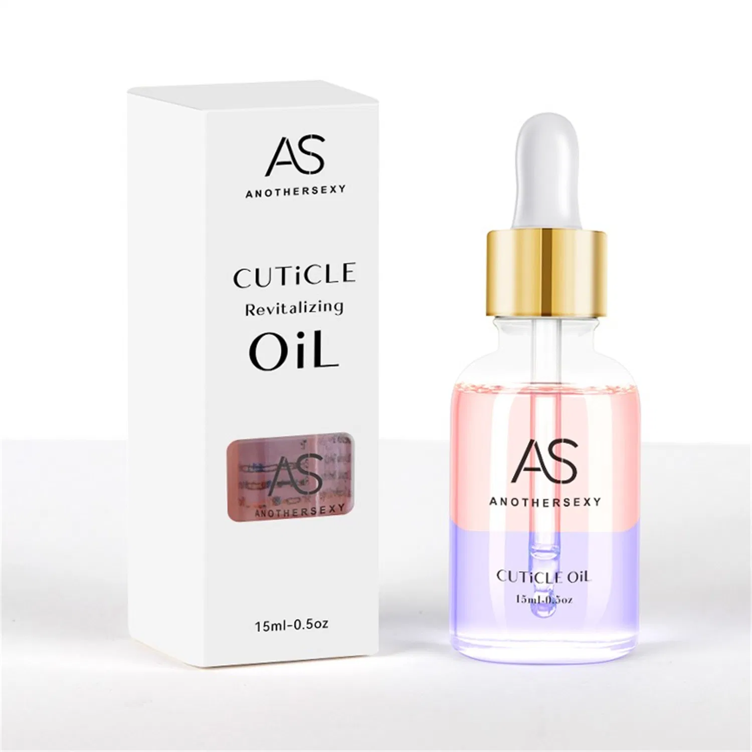 AS 15ml Cuticle Oil Bottle OEM Private Label Naturally Extracted Fruit 14 Flavors Cuticle Revitalizer Oil Moisture Nutrition Repair Cuticle Oil for Nail Art