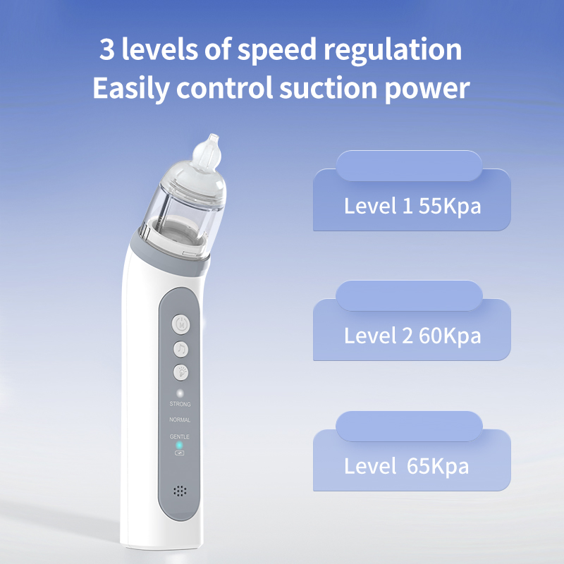 OEM Brand Portable 3 Suction Level Electric Baby Nose Care Nasal Aspirator