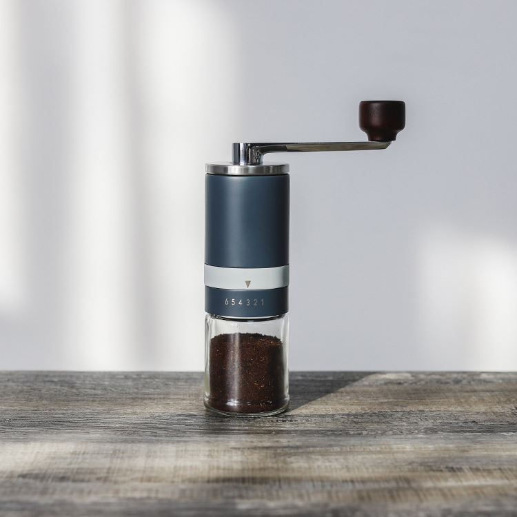 Germany Gold Hand Handmade Burr High Quality Korea Manual Glass Italian Hand Grinder Coffee