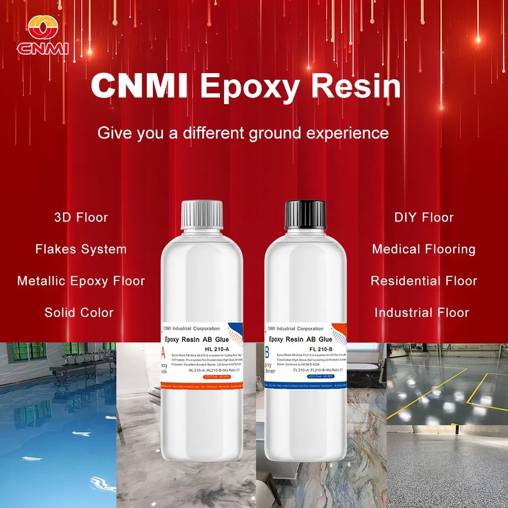 CNMI 3D Epoxy Floor Wallpaper Coating Resina Epoxi Resin