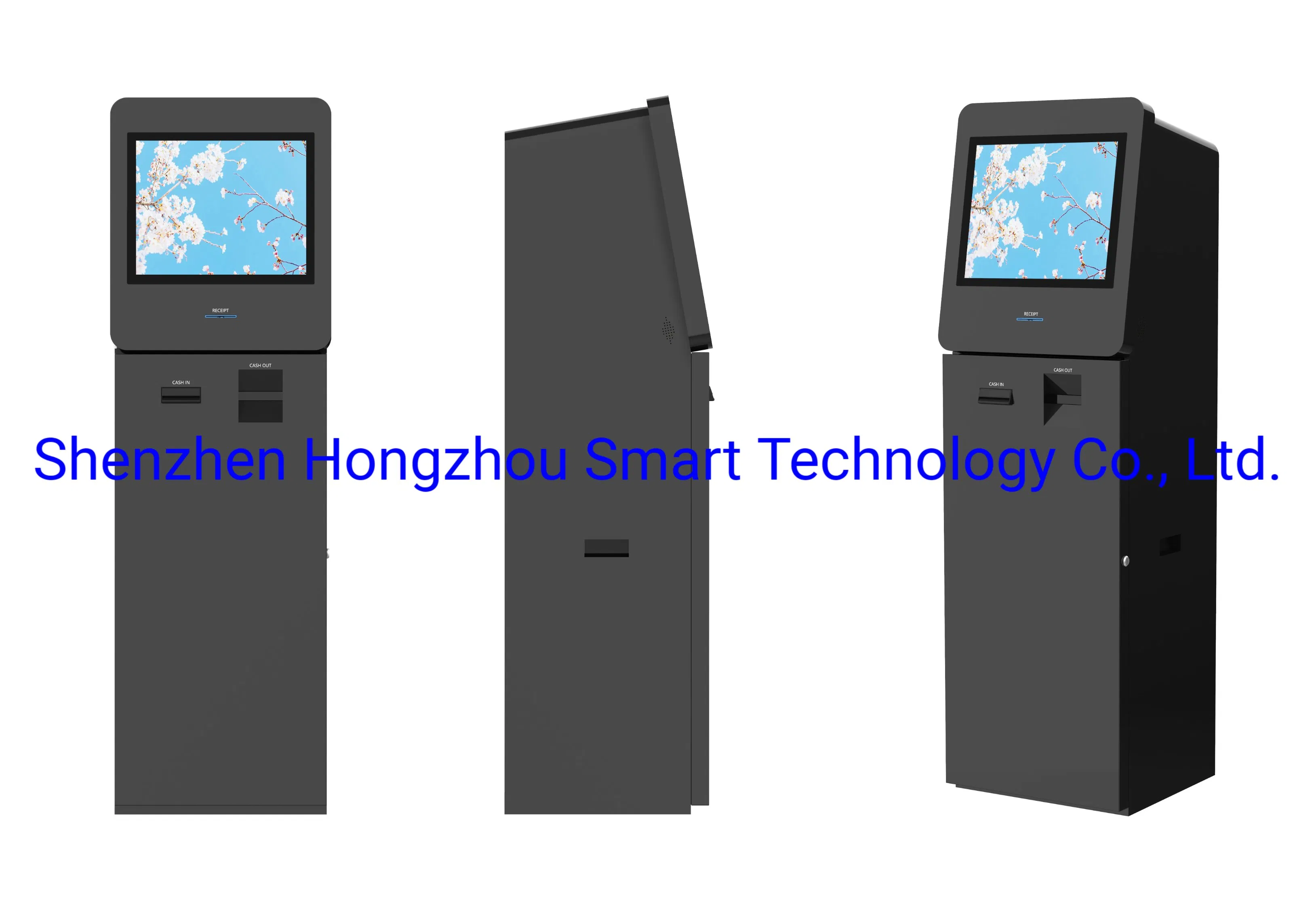 Display Touch Screen Self Service Banking Bill Payment Terminal Kiosk ATM Machine