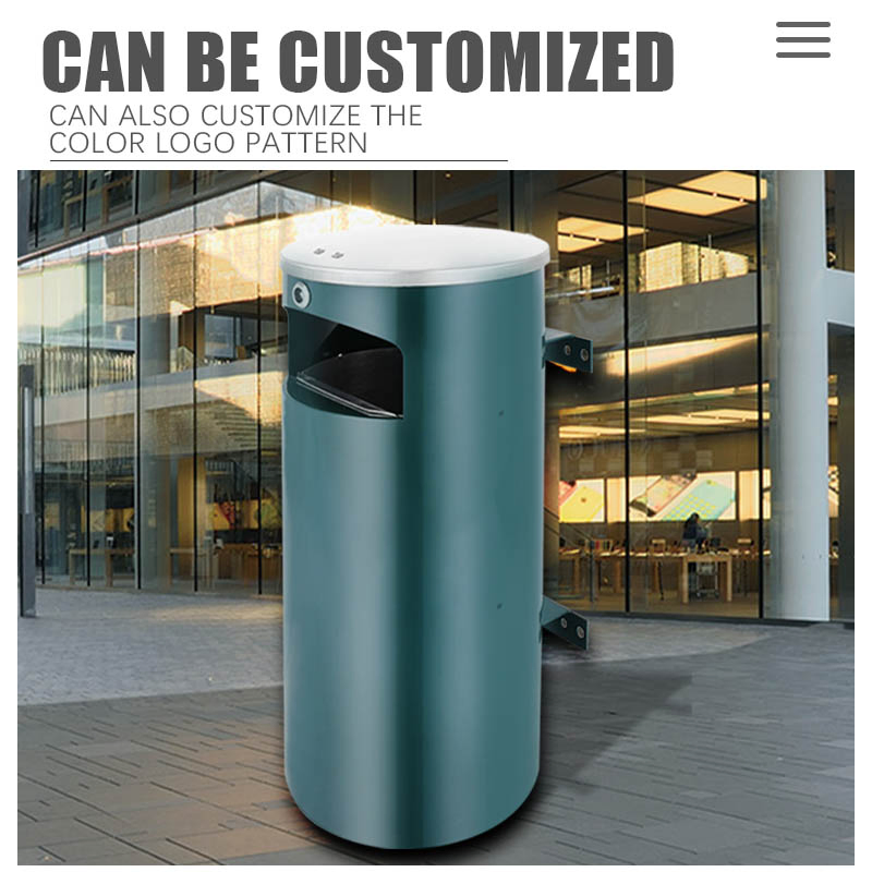 Cigarette Boxes Stainless Steel Cigarette Ashtray Outdoor