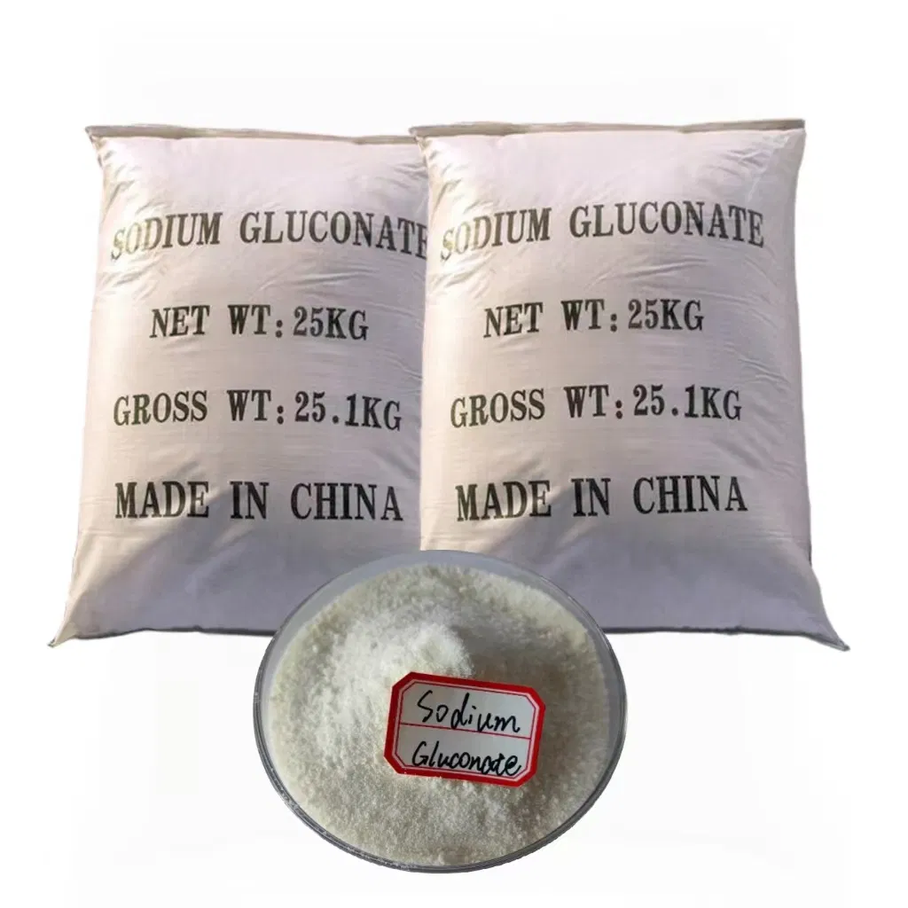 Concrete Admixture Industrial Grade Sodium Gluconate Powder 98min