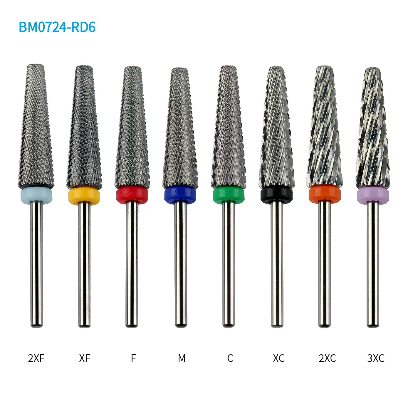 2023 New Arrival Super Long 6.8X24taper Barrel Nail Gel Polish Removing Extended Nail Carbide Nail Drill Bit