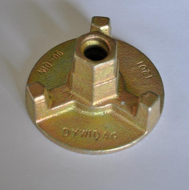 Formwork System Tie Rod Wing Nut/Casting Iron Formwork Wing Nut/Three Wings Iron Nut