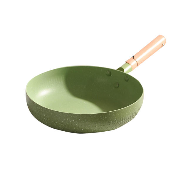 Алюминиевая сковорода для индукции с плоским дном