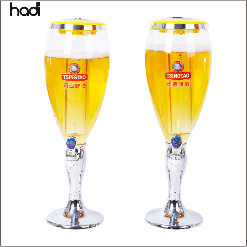 Wholesale Restaurant Supply Cheap Price Table Top Portable Draft Beer Dispenser Backpack Commercial Red Beer Dispenser Tower