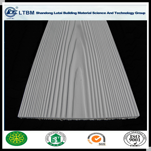 12mm Waterproof Wood Grian Fiber Cement Cladding Wall Panel