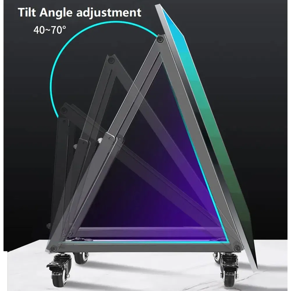 OEM Mobile TV Cart with Rolling Mount for 32-70 Inch LED