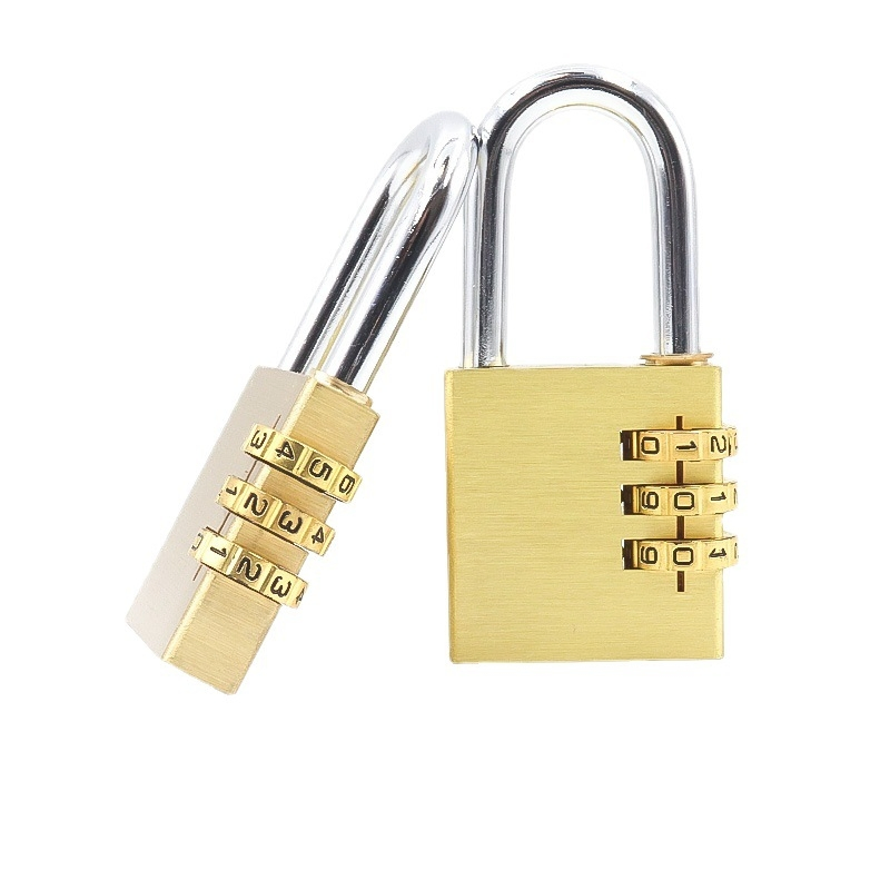 High-Quality Brass Padlock, Combination Lock, Versatile Applications, Custom Orders Accepted
