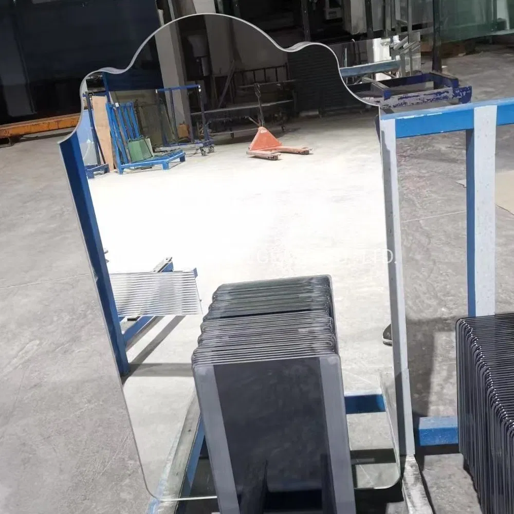 Golden Metal Combine Home Irregular Mirror Decorative Wall Mirror