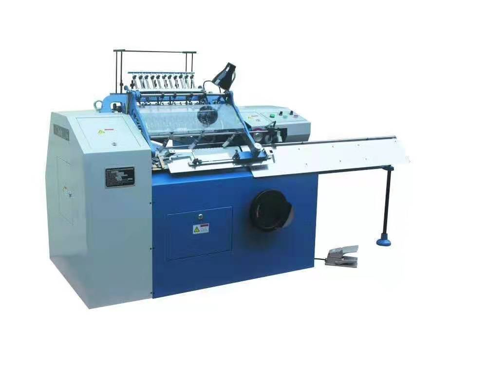 High Speed Semi-Automatic Paper Book Sewing Machine Zm-Sx460d