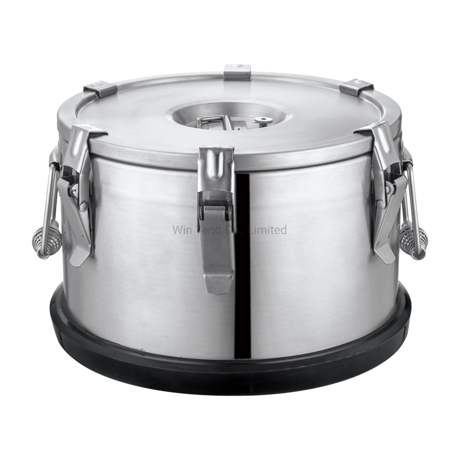 Hot Sale Stainless Steel Economic Type 3 Buckle Portable Insulation Foaming Restaurant Barrel for Transport