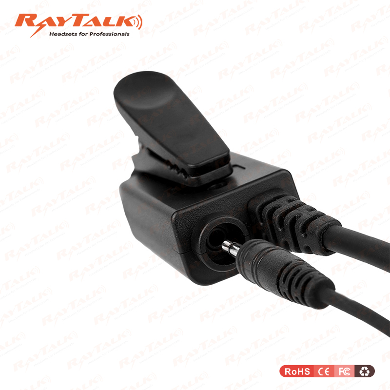 Walkie Talkie Motorola Dp1400 G Shape Earpiece with Ptt Noise Cancelling Mic