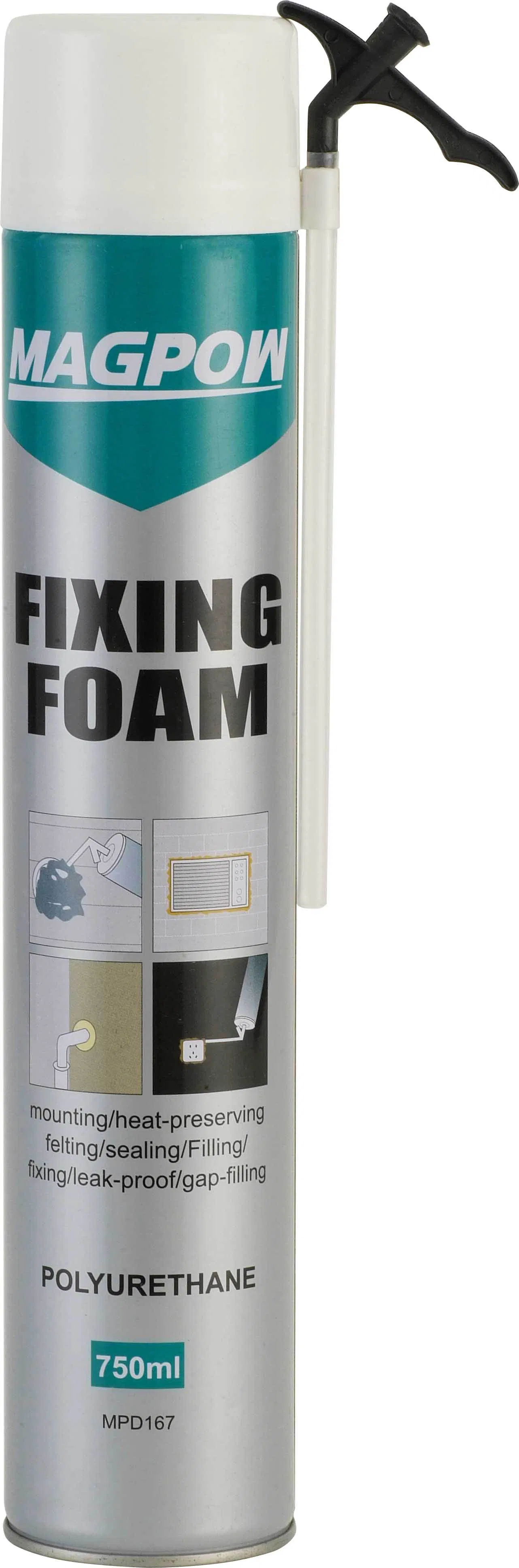 Chemical Fireproof Fire Resistance Insulation PU Foam Spray Glue